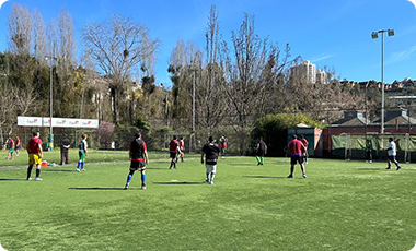 Entretenido entrenamiento Caso y Cía.